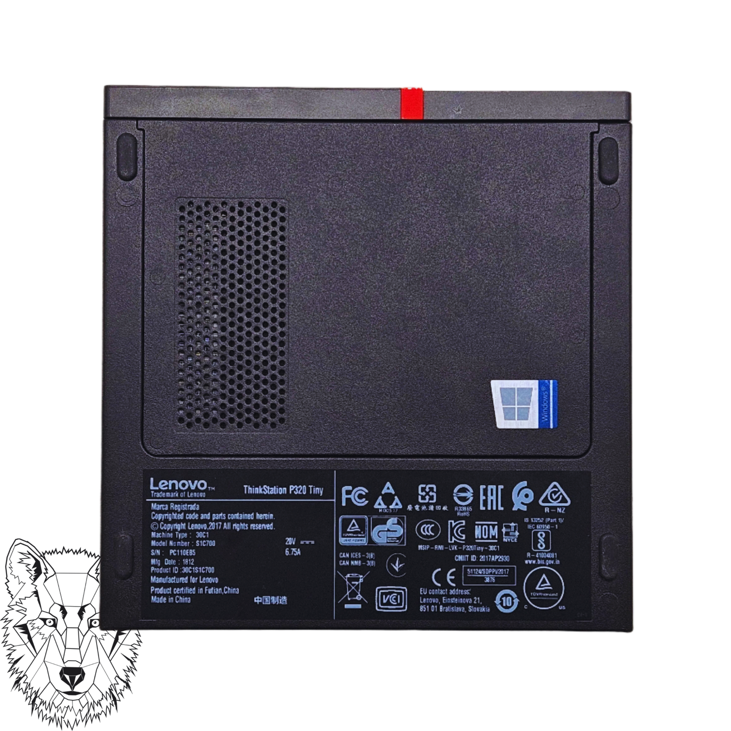 Lenovo ThinkStation P320 Tiny Mini PC